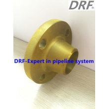 Yellow Painted Welding Neck Flange